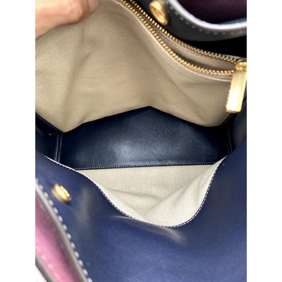 Tory Burch Lee Radziwill Double Bag in Red Apple - Picture 7 of 16